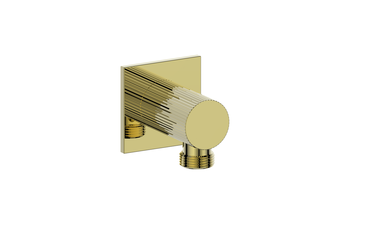 Vogt Mond Elbow Connector - Brushed Gold
