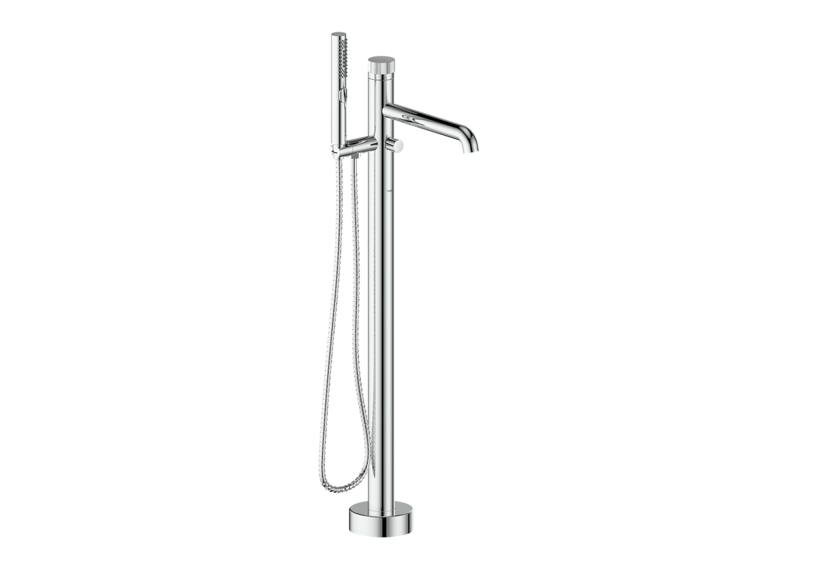 Vogt Mond Floor Mount Tub Filler - Chrome