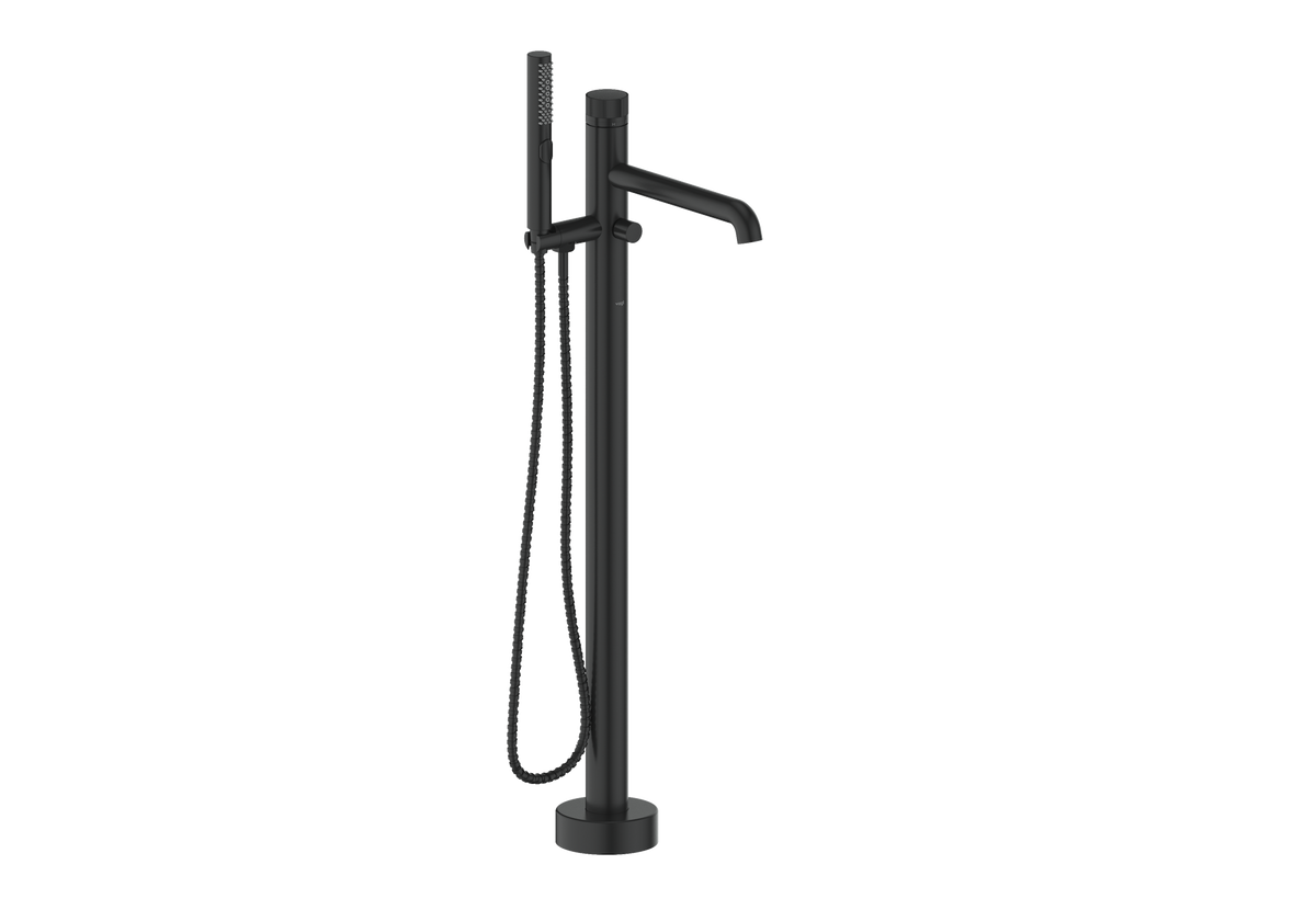 Vogt Mond Floor Mount Tub Filler - Matte Black