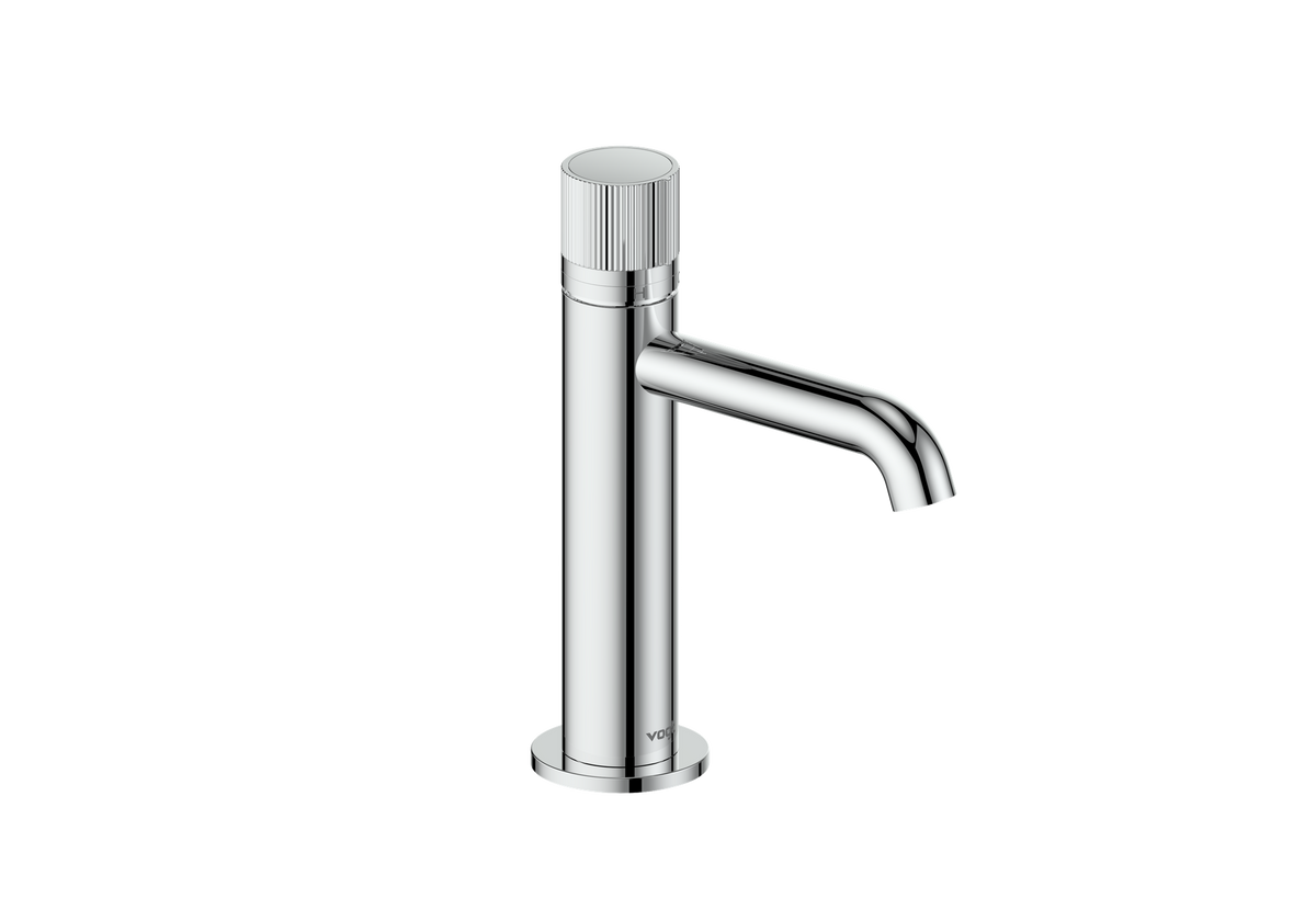 Vogt Mond Lavatory Faucet with Pop-up Drain - Chrome
