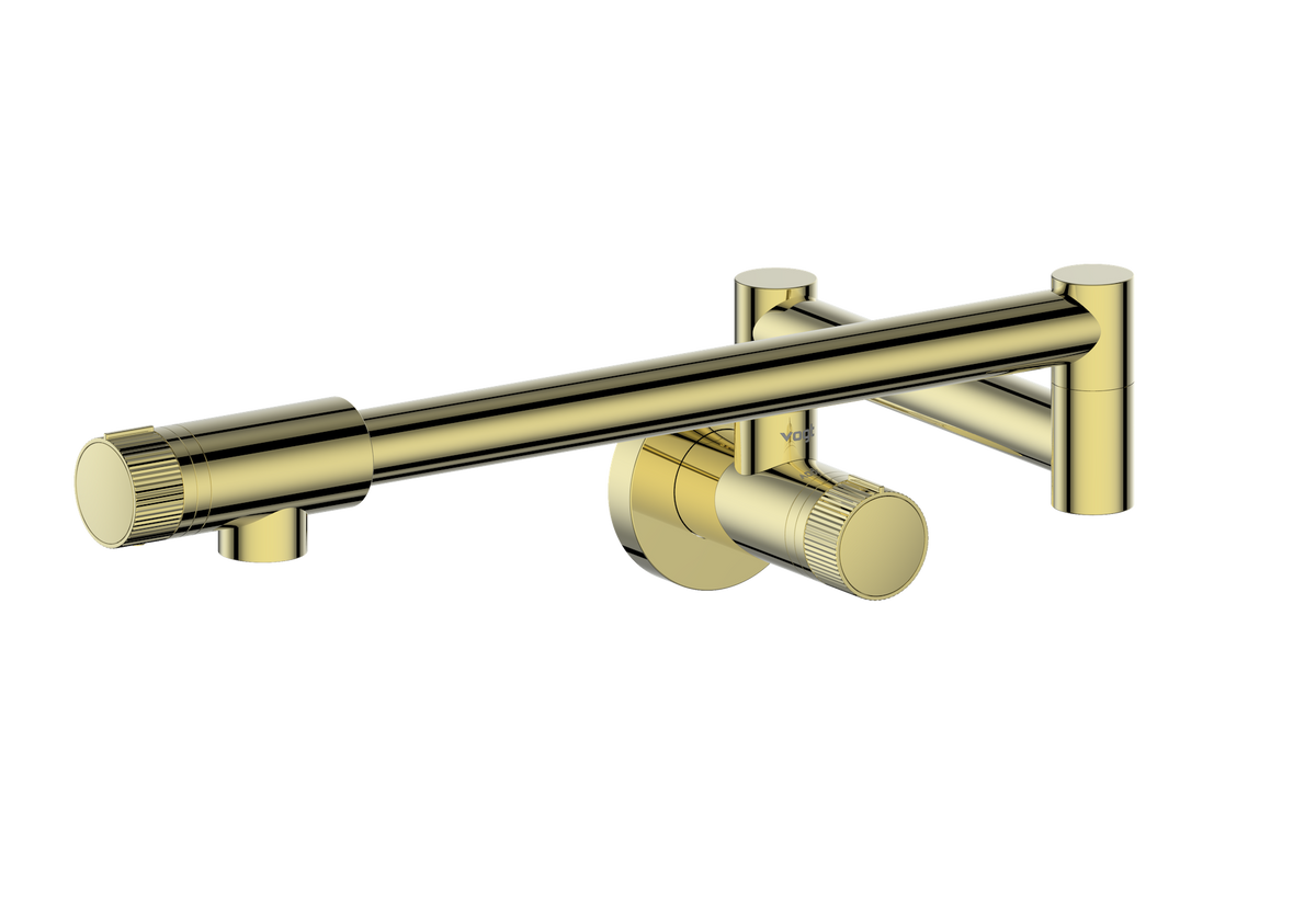 Vogt Mond Pot Filler - Brushed Gold