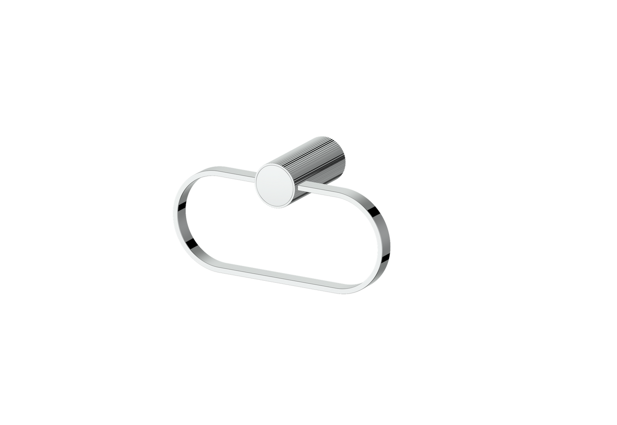 Vogt Mond Towel Ring - Chrome