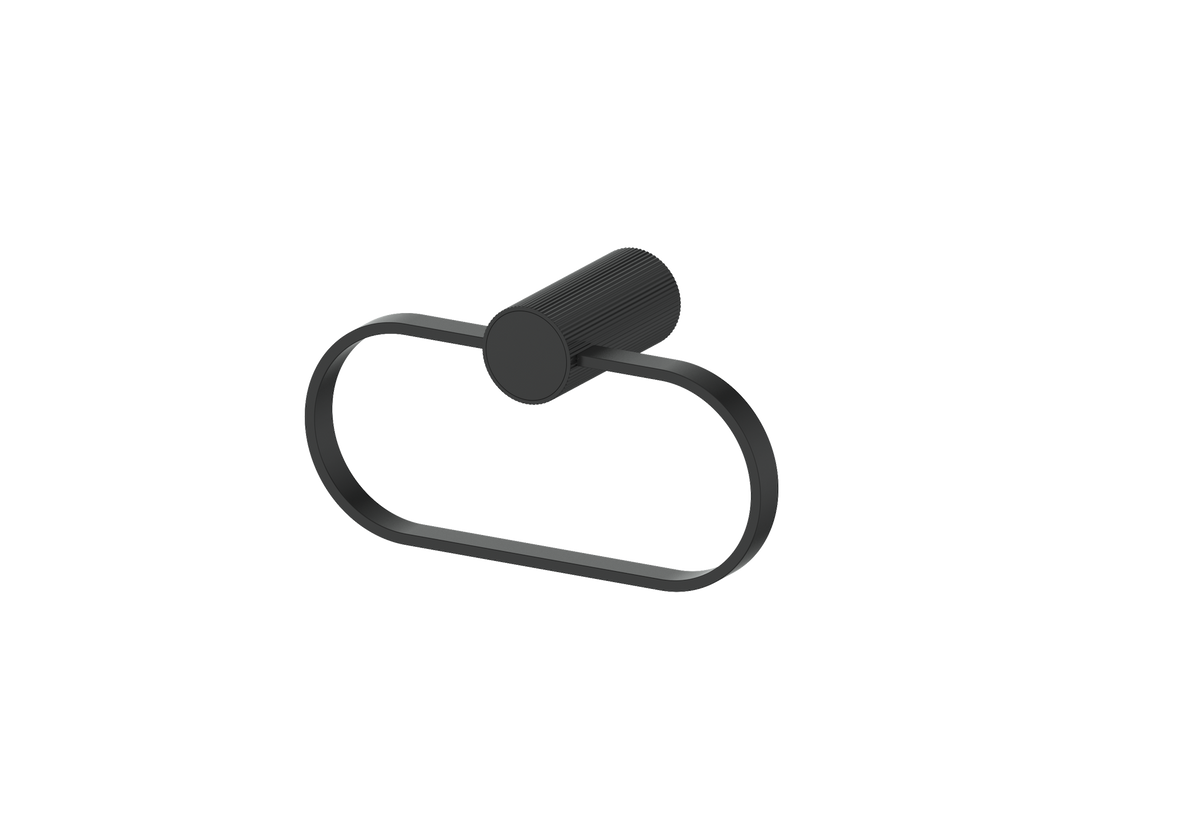 Vogt Mond Towel Ring - Matte Black
