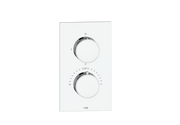 Vogt Mond Trim for 2-Way TH Valve - Moon Handle (M1) / Chrome