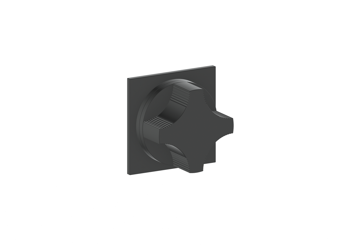 Vogt Mond Trim for 3/4" Volume Control - Crescent Handle (M2) / Matte Black
