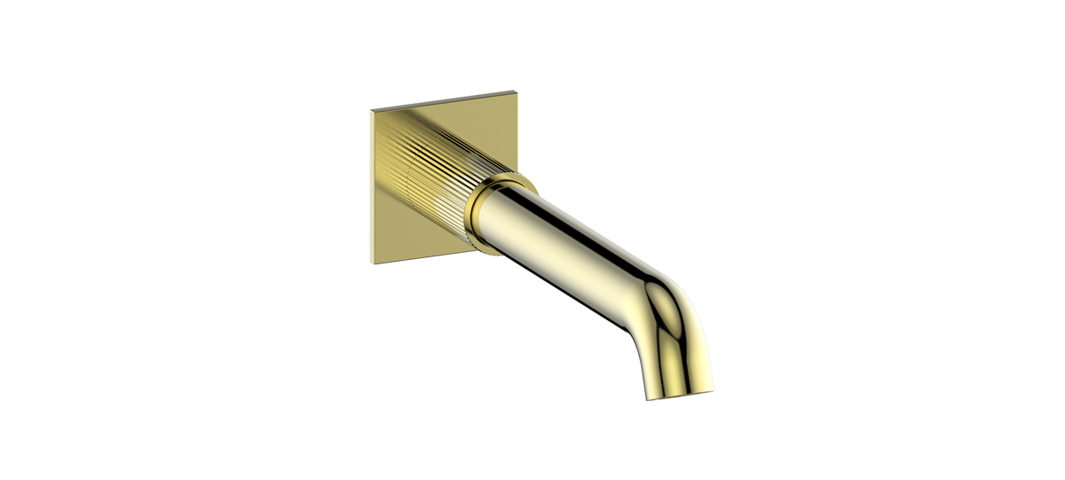 Vogt Mond Tub Spout - Brushed Gold