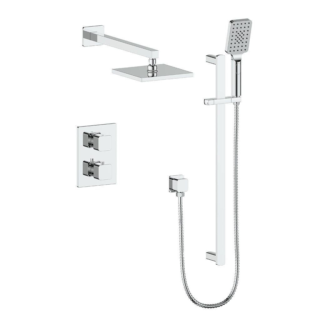 Vogt Niveau 2-Way TH Shower Kit - Chrome