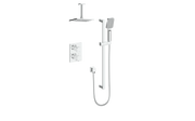 Vogt Niveau 2-Way TH Shower Kit with 6" Ceiling Arm - Chrome