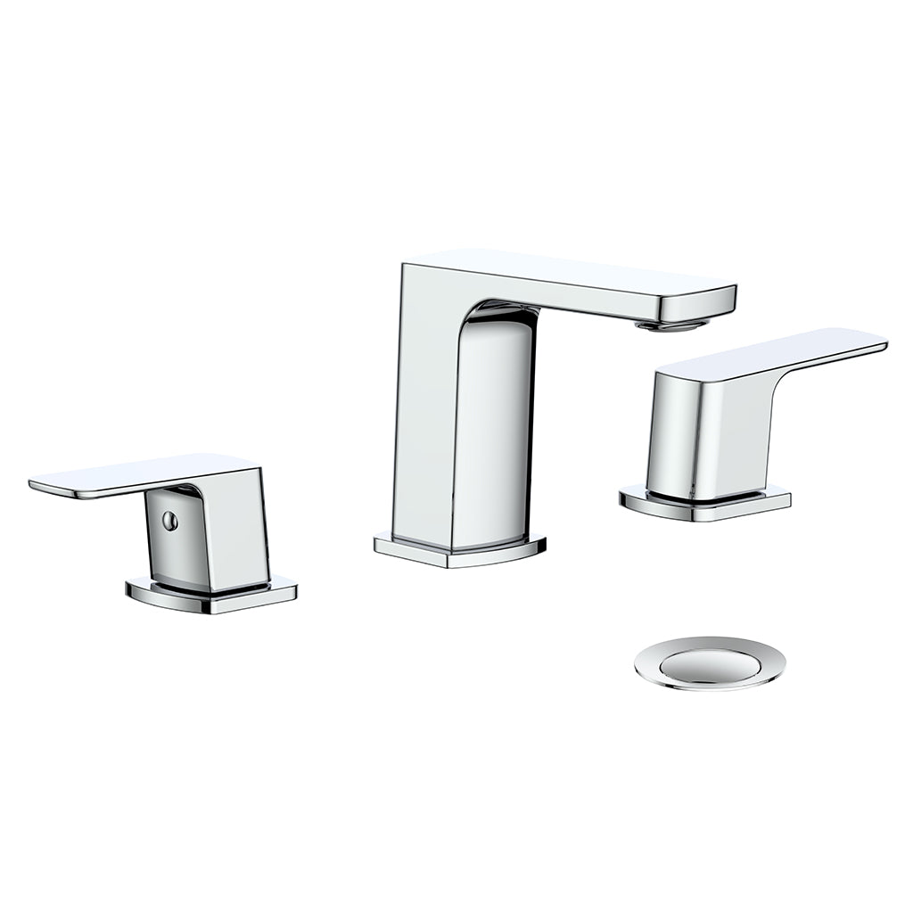 Vogt Niveau 8" C.C. Lavatory Faucet with Pop-up Drain - Chrome