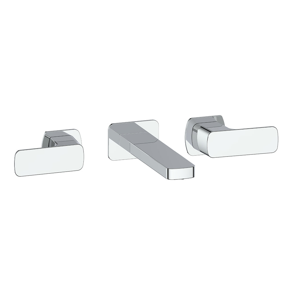 Vogt Niveau 8" C.C. Wall Mount Lavatory Faucet - Chrome