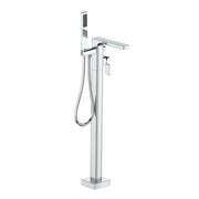 Vogt Niveau Floor Mount Tub Filler - Chrome