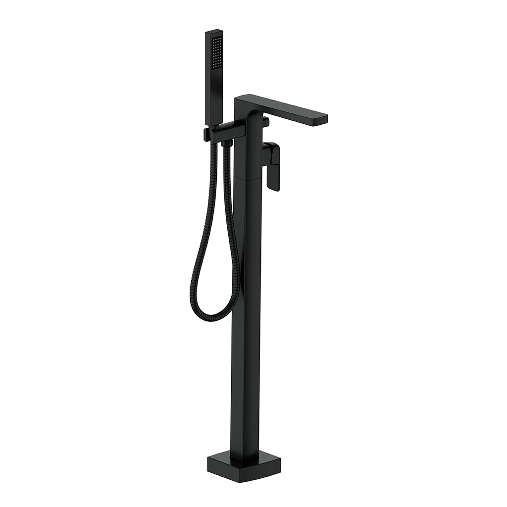 Vogt Niveau Floor Mount Tub Filler - Matte Black