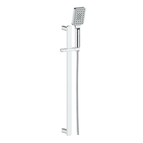 Vogt Niveau Sliding Shower Bar with Hand Shower - Chrome
