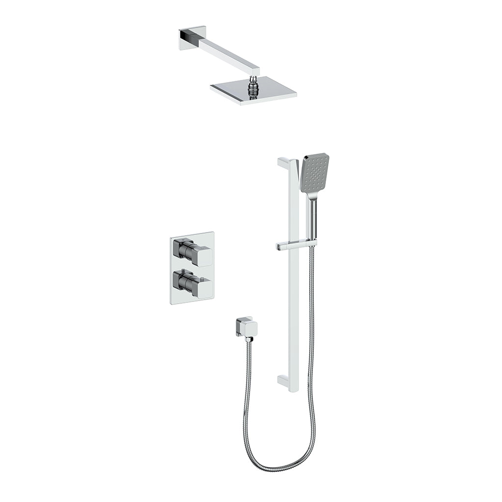 Vogt Niveau Trim for 2-Way TH Shower Kit - Chrome