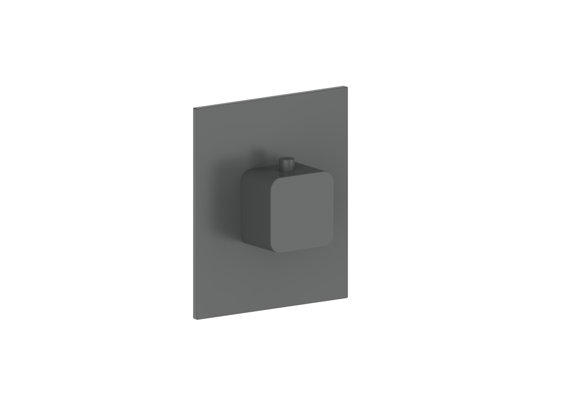 Vogt Niveau Trim for 3/4" High-Flow TH Valve - Matte Black