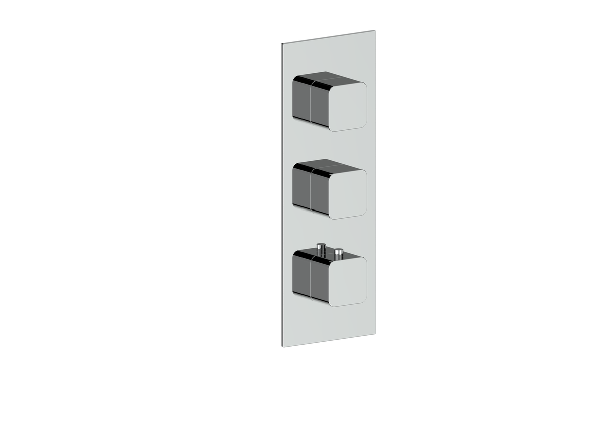 Vogt Niveau Trim for 3/4" High-Flow TH Valve with 2 Stops - Chrome