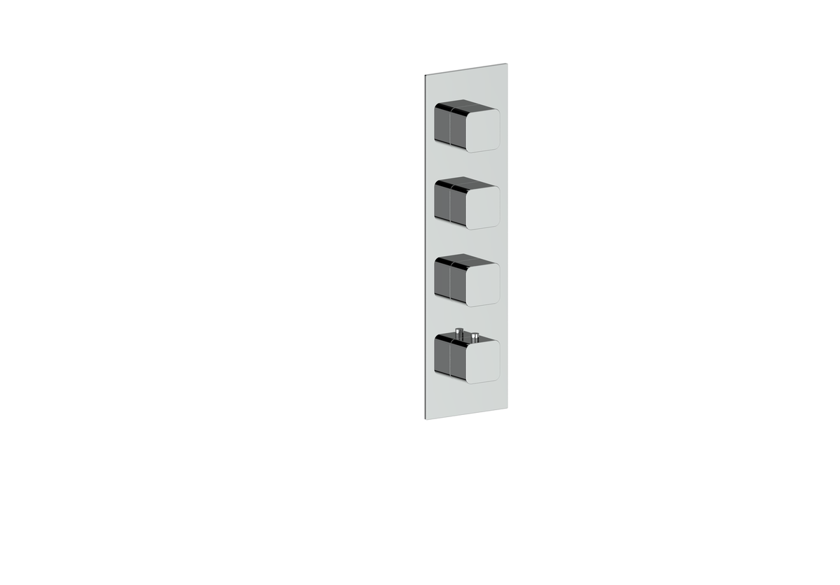Vogt Niveau Trim for 3/4" High-Flow TH Valve with 3 Stops - Chrome