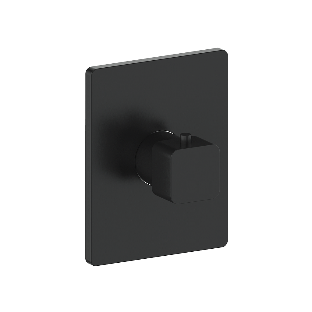 Vogt Niveau Trim for 3/4" TH Valve - Matte Black