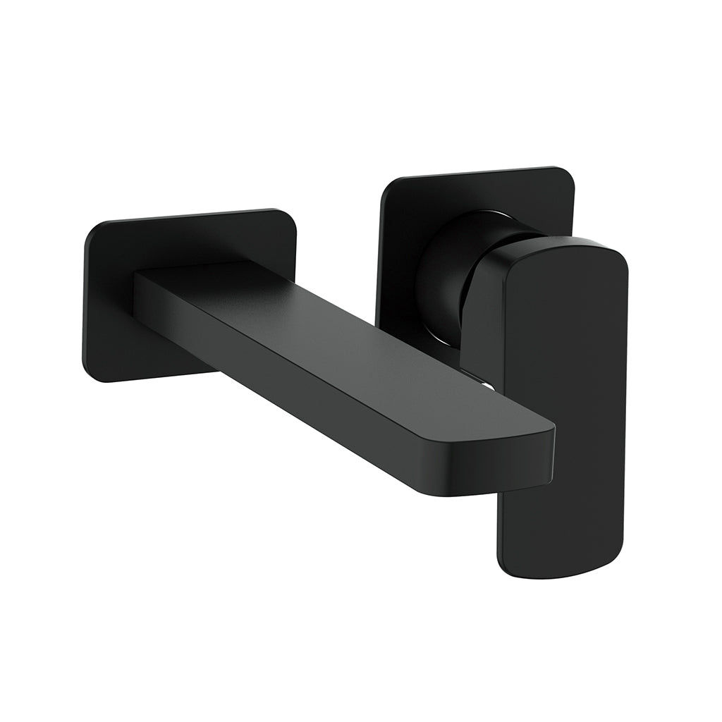 Vogt Niveau Wall Mount Lavatory Faucet - Matte Black