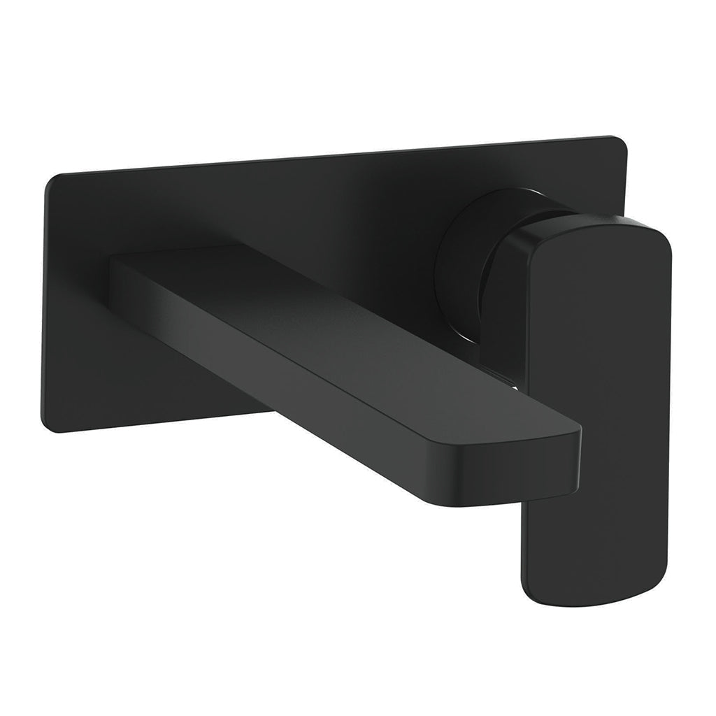 Vogt Niveau Wall Mount Lavatory Faucet - Matte Black