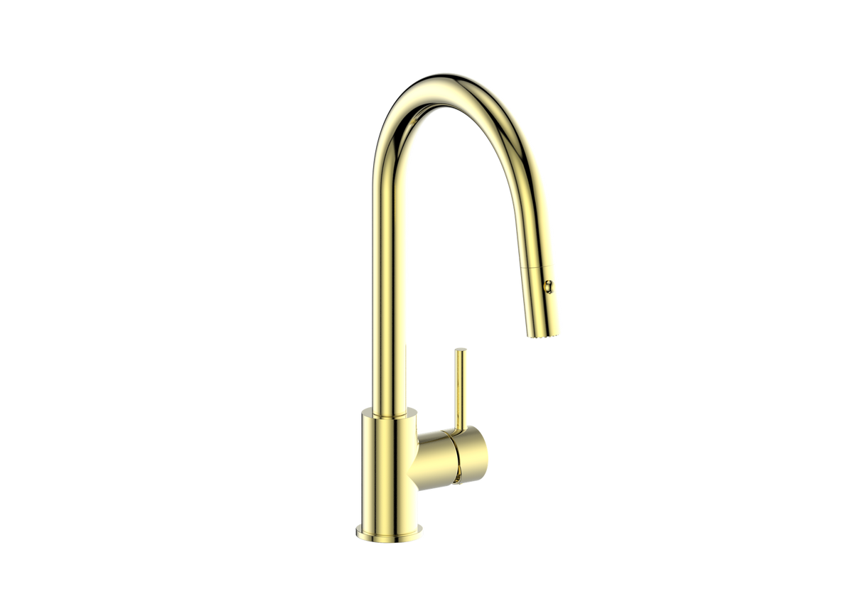 Vogt Traun B Kitchen Faucet - Brushed Gold