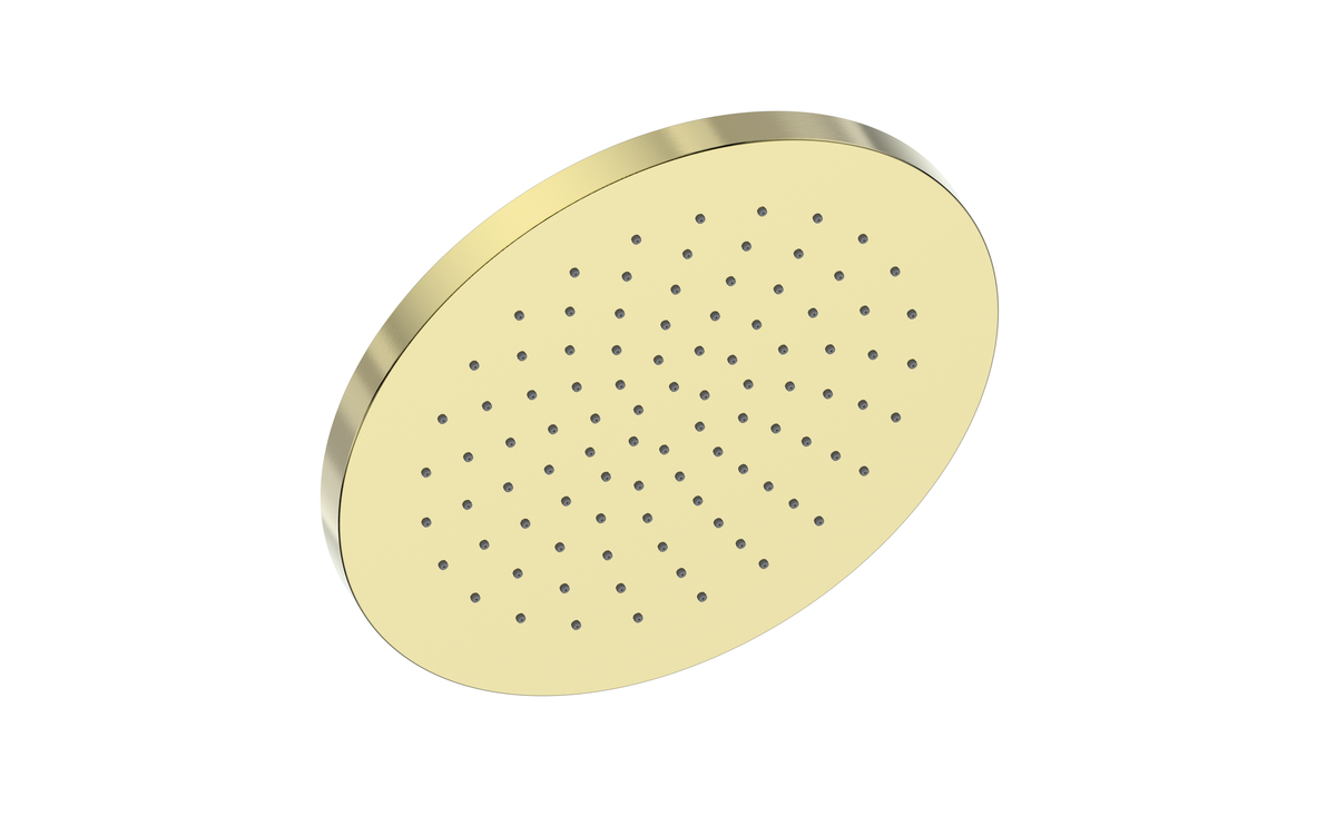 Vogt 10" Round Shower Head - Brushed Gold
