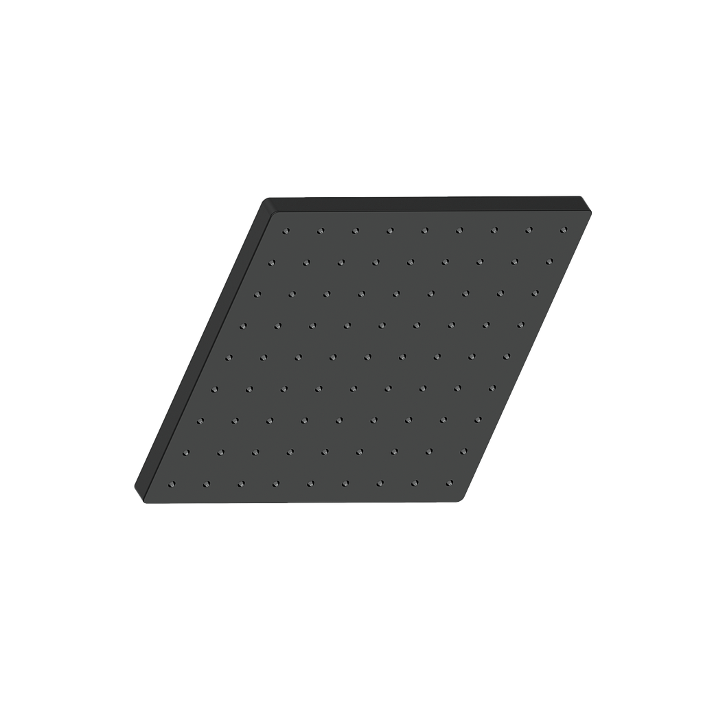 Vogt 10" Square Shower Head - Matte Black