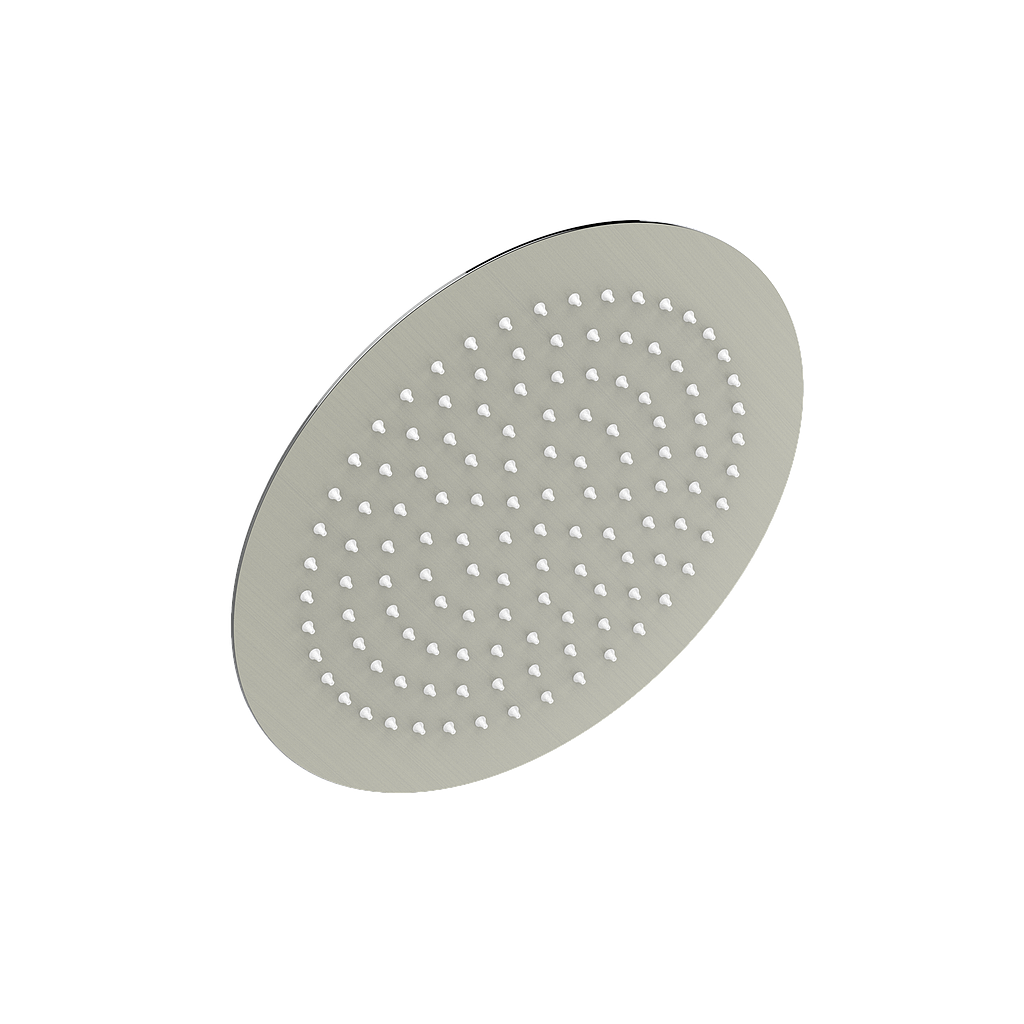 Vogt 12" Round Stainless Steel Shower Head - Brushed Nickel