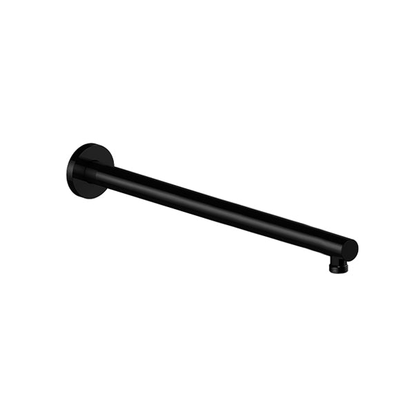 Vogt 16" Round Wall Mount Shower Arm - Matte Black