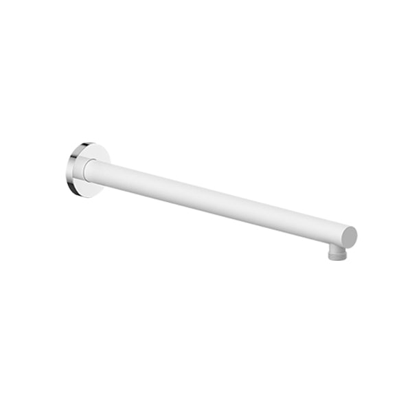 Vogt 16" Round Wall Mount Shower Arm - Chrome/Glossy White