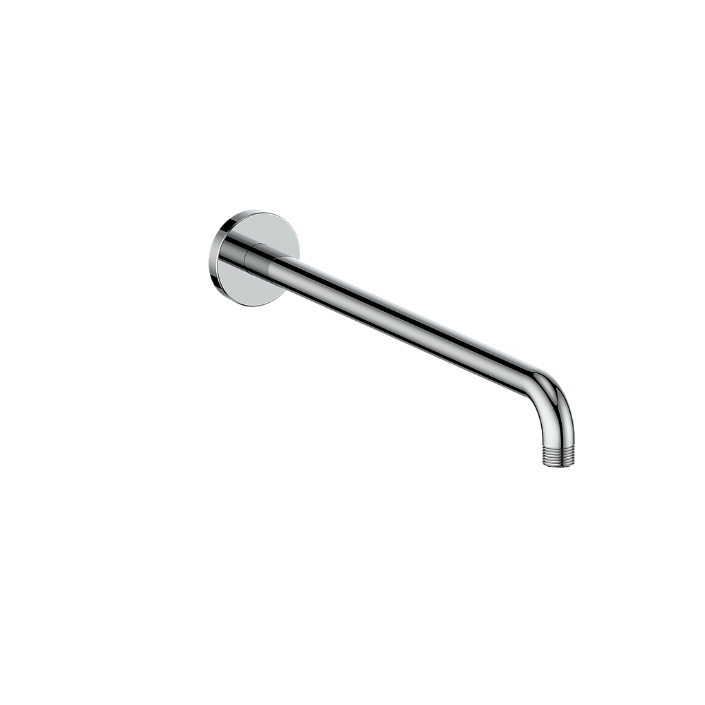 Vogt 16" Wall Mount Shower Arm with Round Flange - Chrome