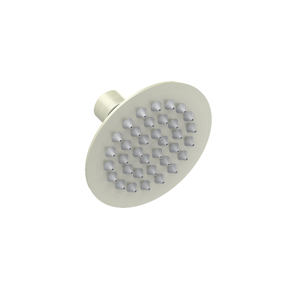 Vogt 4" Round Stainless Steel Shower Head - Brushed Nickel