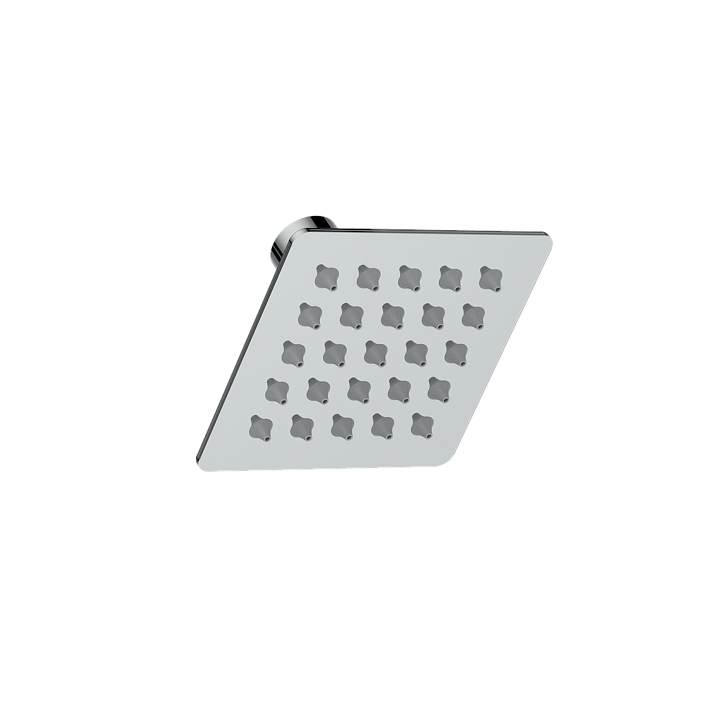 Vogt 4" Square Stainless Steel Shower Head - Chrome