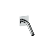 Vogt 6" Wall Mount Shower Arm with Square Flange - Chrome