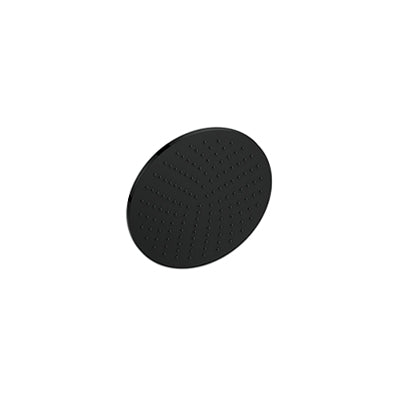 Vogt 8" Round Brass Shower Head - Matte Black