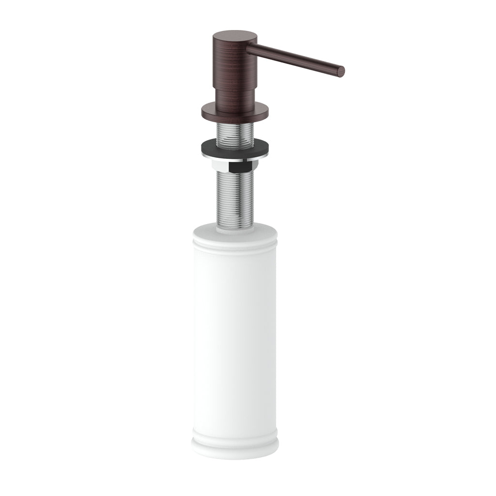 Vogt Modern Soap Dispenser - Antique Bronze