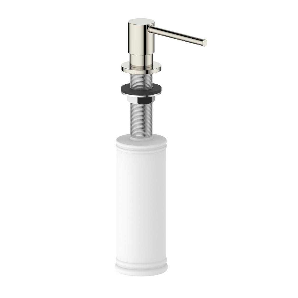 Vogt Modern Soap Dispenser - Polished Nickel