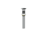 Vogt Mushroom Pop-up Drain Without Overflow - Chrome