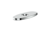Vogt Oval Cover Plate for Lavatory Faucet - Chrome
