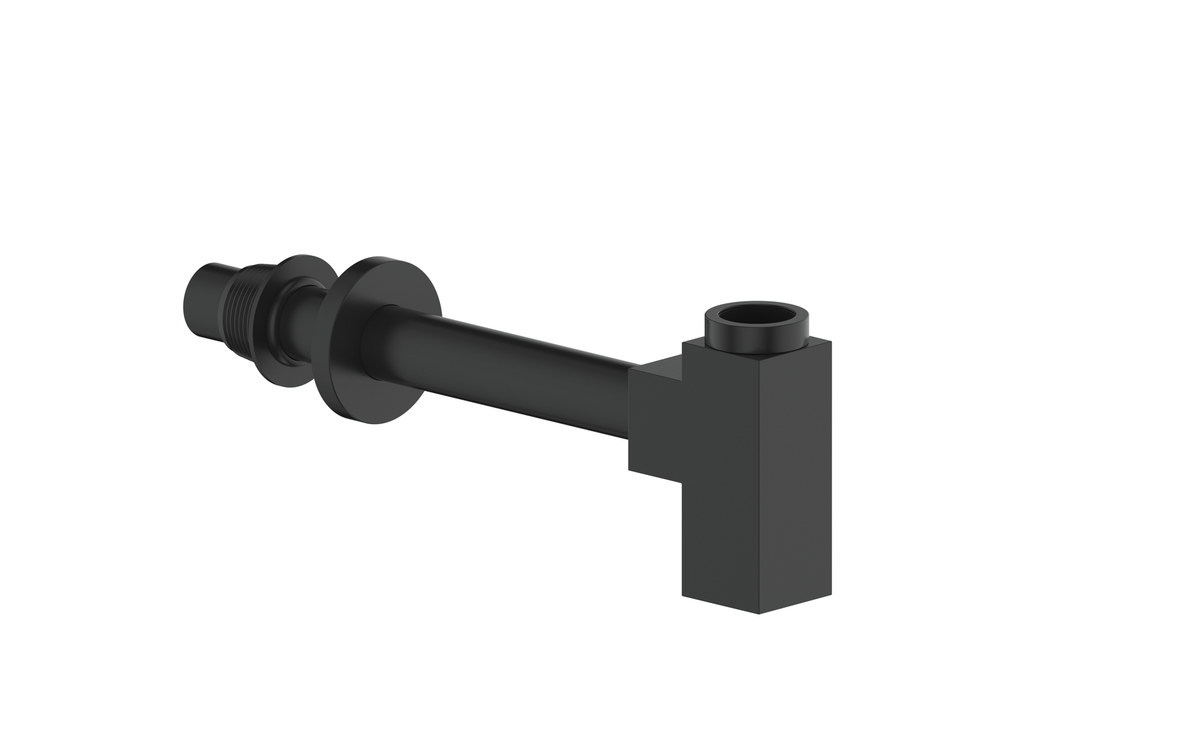 Vogt P-trap Square - Matte Black
