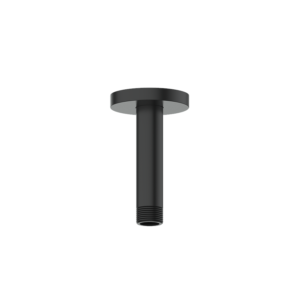 Vogt Round 4" Ceiling Mount Shower Arm - Matte Black