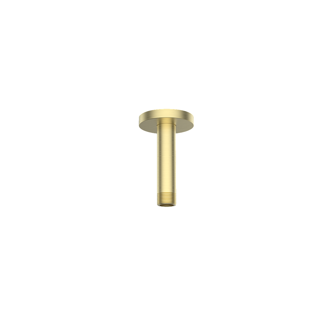 Vogt Round 4" Ceiling Mount Shower Arm - Brushed Gold