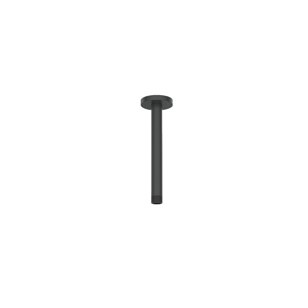 Vogt Round 8" Ceiling Mount Shower Arm - Matte Black