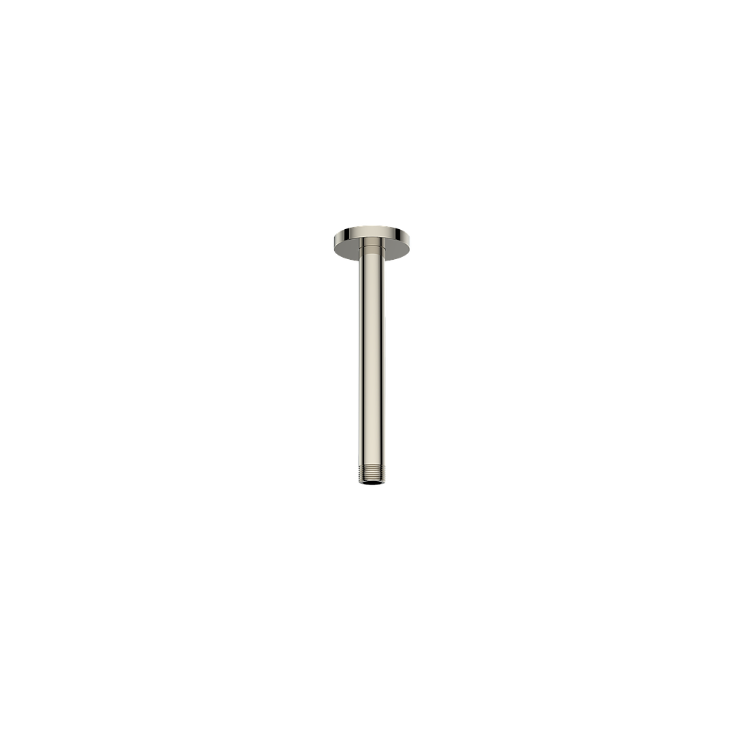 Vogt Round 8" Ceiling Mount Shower Arm - Polished Nickel