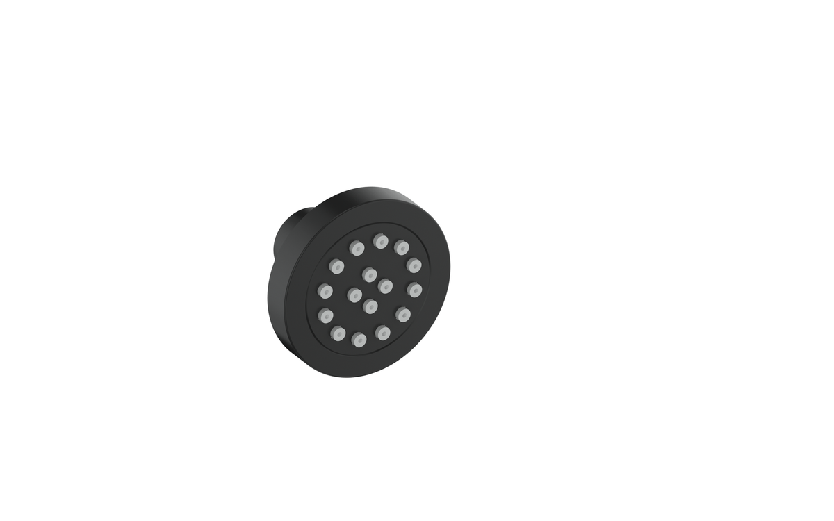 Vogt Round Exposed Body Jet - Matte Black