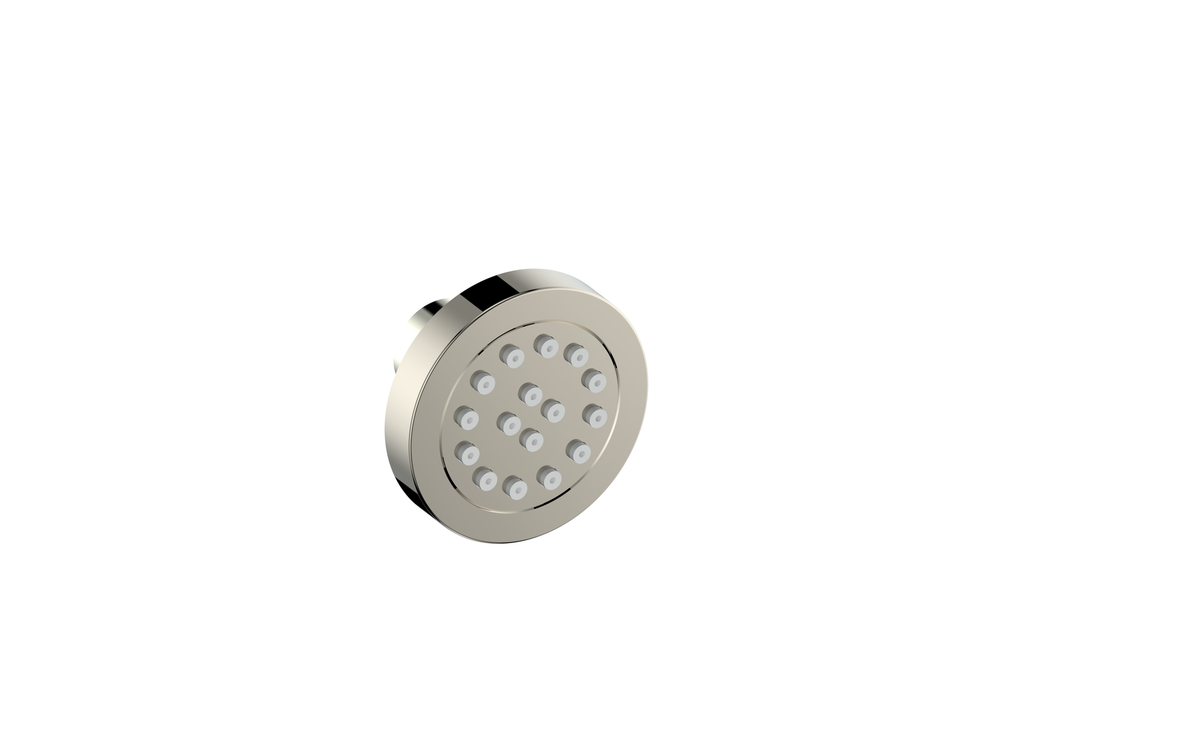 Vogt Round Exposed Body Jet - Polished Nickel