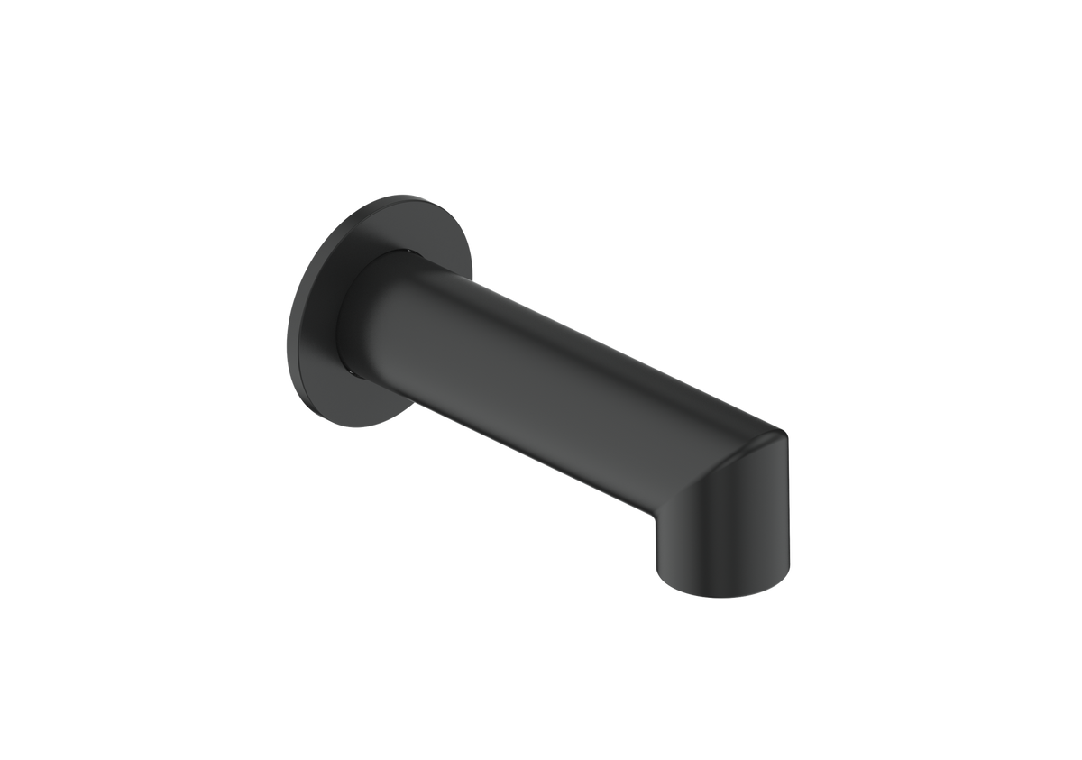 Vogt Round Slip-on Tub Spout - Matte Black