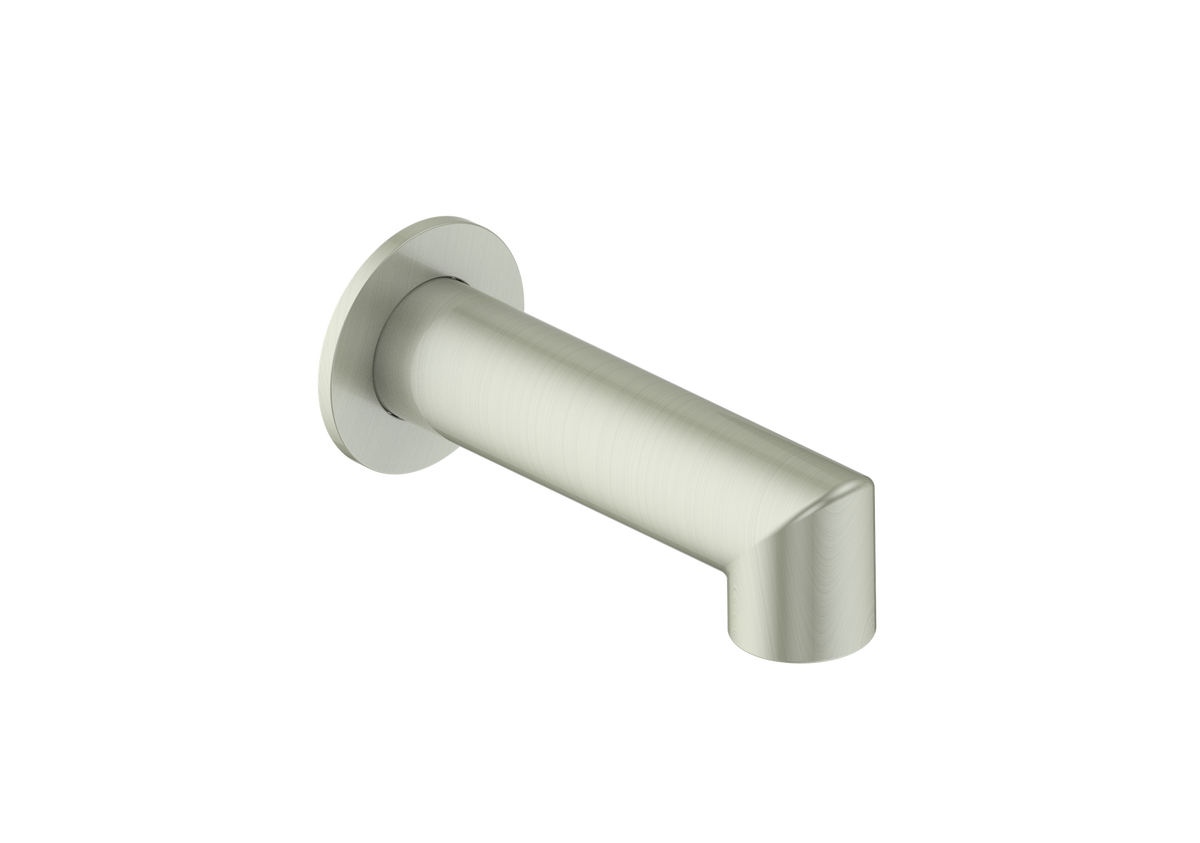 Vogt Round Slip-on Tub Spout - Brushed Nickel