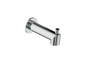 Vogt Round Slip-on Tub Spout with Diverter - Chrome
