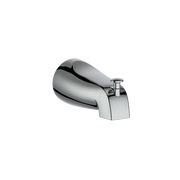 Vogt Round Slip-on Tub Spout with Diverter - Chrome